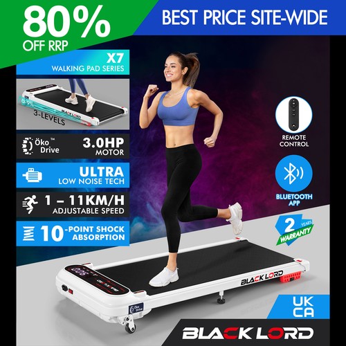 Black lord 1 treadmill - black,