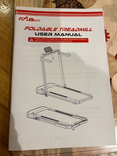 Flylinktech foldable treadmill