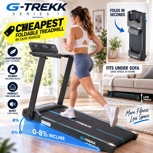 Trekk treadmill 5hp - treadmill, 180kg