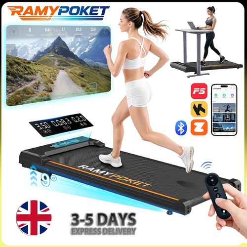 Walking pad with incline under - with,