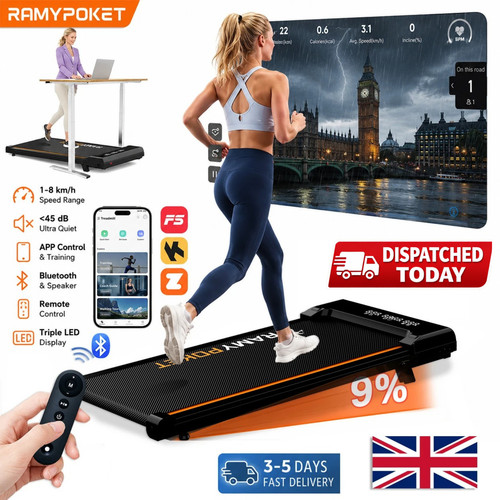 Walking pad with incline - pad, under