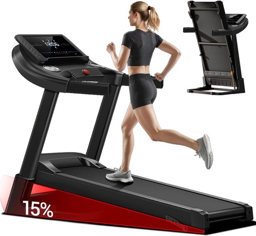 3hp folding treadmill - 3hp, 15%