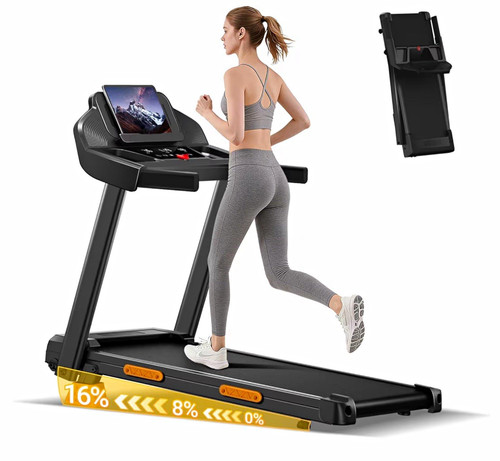 Electric foldable treadmill - electric,
