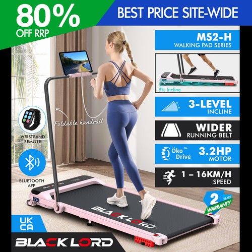 Black lord treadmill 9 - black, 4-in-1