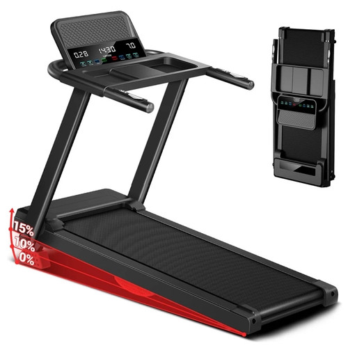 Folding treadmill 5 hp - folding,