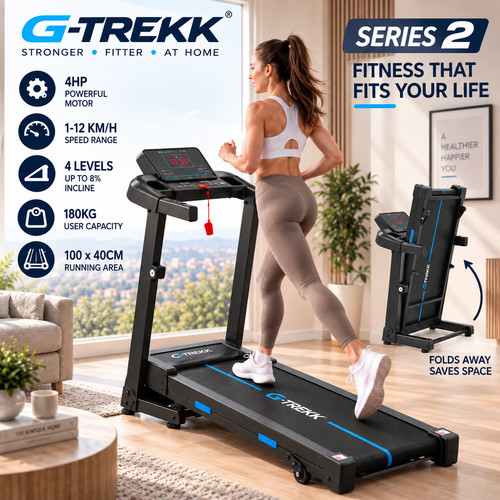 Trekk treadmill 4hp - g-trekk,