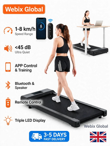 Under desk walking treadmill - walking,